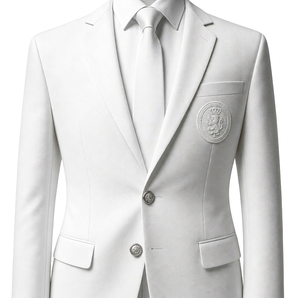 Premium tailored blazer uniform preview